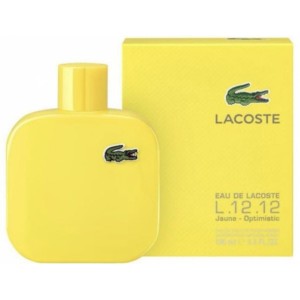 Туалетная вода мужская Lacoste L.12.12 Yellow, 100мл